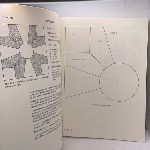 120 Patterns for Traditional Patchwork Quilts by Maggie Malone 1983 - Picture 7 of 13